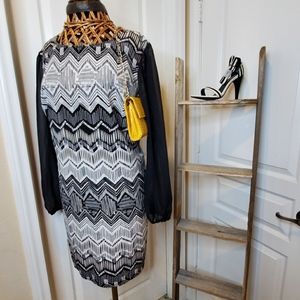 Ladies Black/ White dress